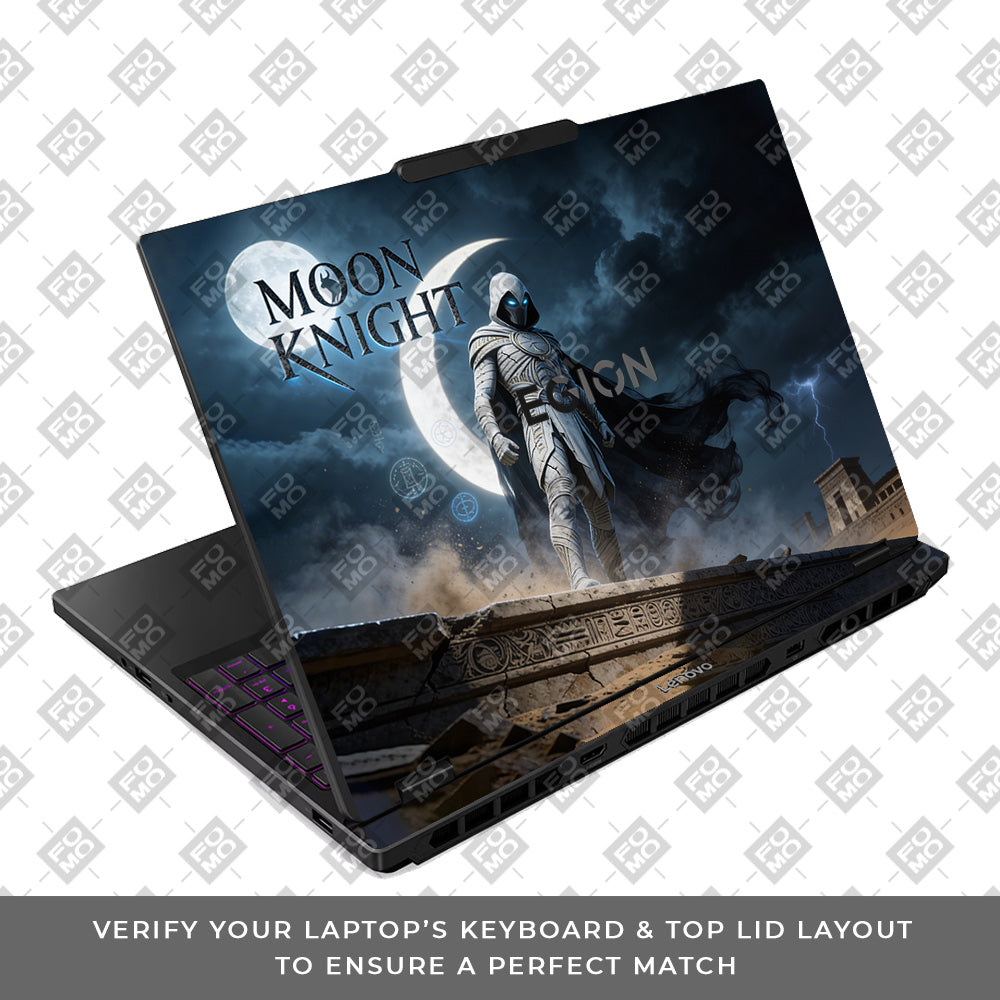 Moon Knight Lunar Vigil Lenovo Legion 5 15IRX10 Laptop Skin