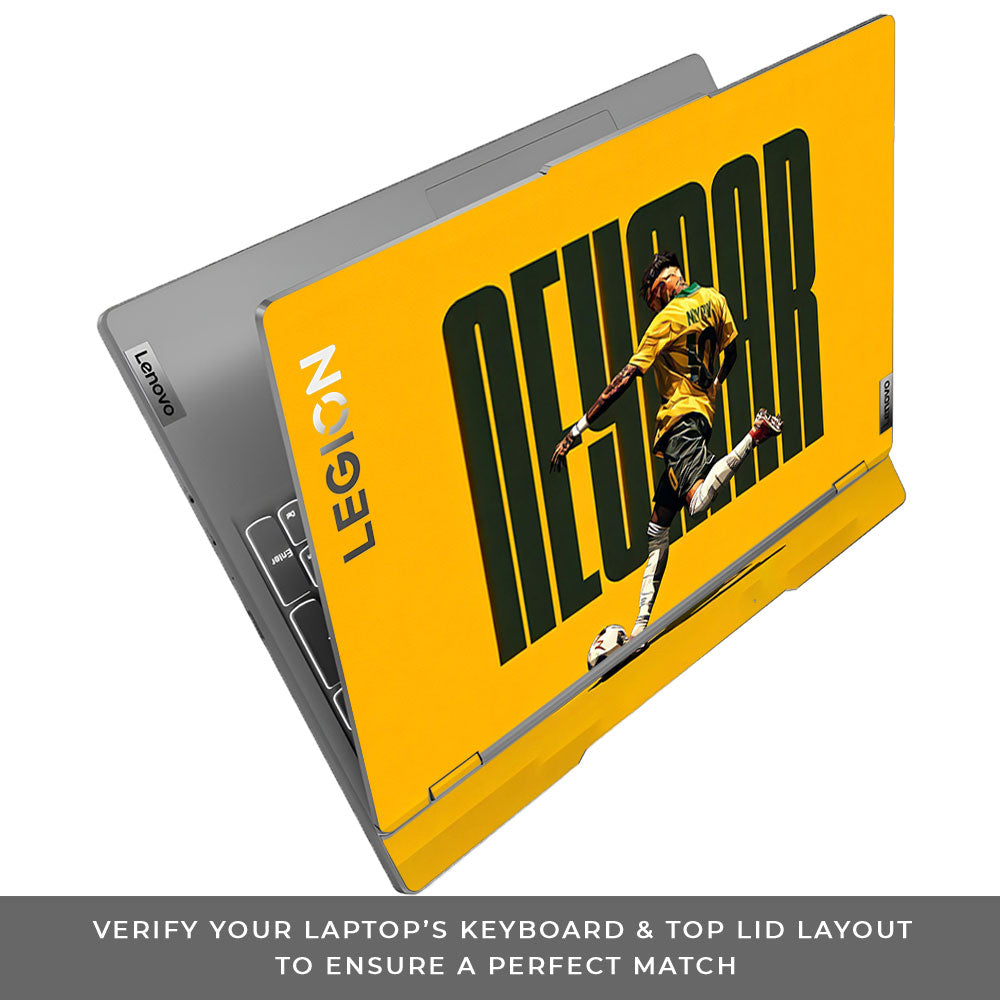 Neymar Brazil Drip Lenovo Legion 5 15IRX9 3D Laptop Skin