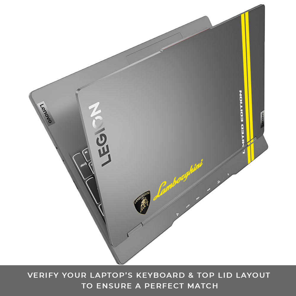 Transparent Lamborghini Limited Edition Lenovo Legion 5 15IRX9 Laptop Skin