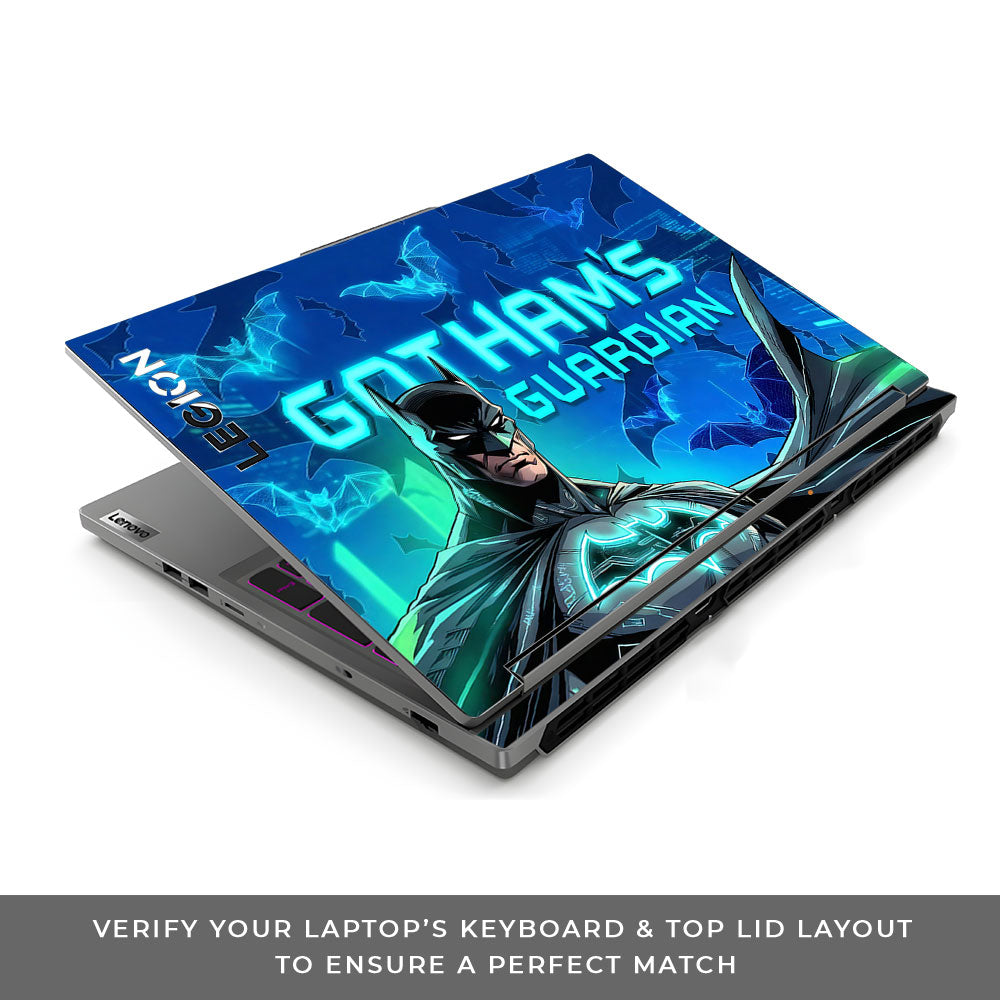 Gotham's Guardian Batman Lenovo Legion 5 16IRX9 3D Laptop Skin