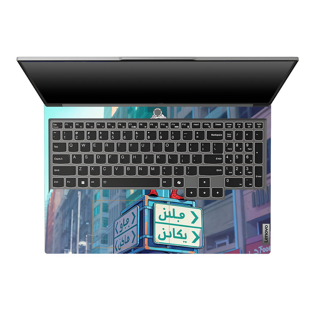 Arabian Spider Man Lenovo Legion 5 16IRX9 3D Laptop Skin