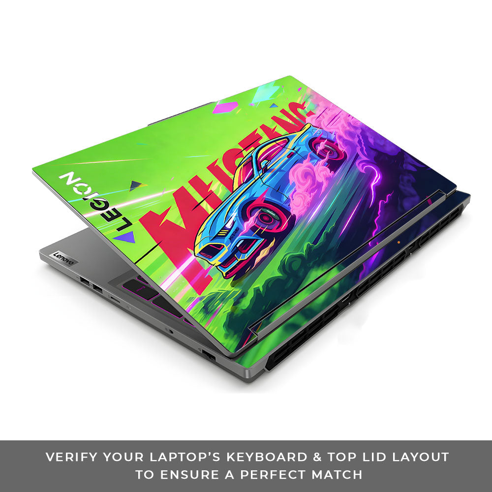 Ford Mustang Legacy Lenovo Legion 5 16IRX9 3D Laptop Skin