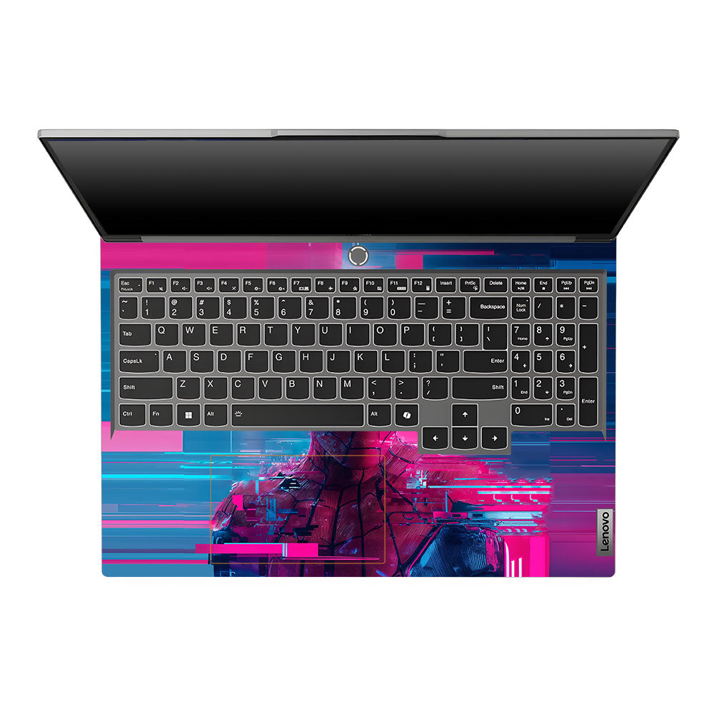 Glitch Spider Lenovo Legion 5 16IRX9 3D Laptop Skin