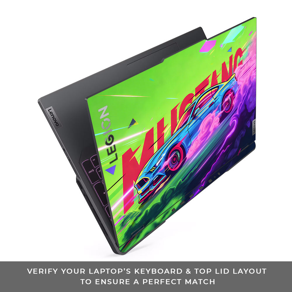 Ford Mustang Legacy Lenovo Legion 5 Pro 16IRX8 and 16IRX9 3D Laptop Skin