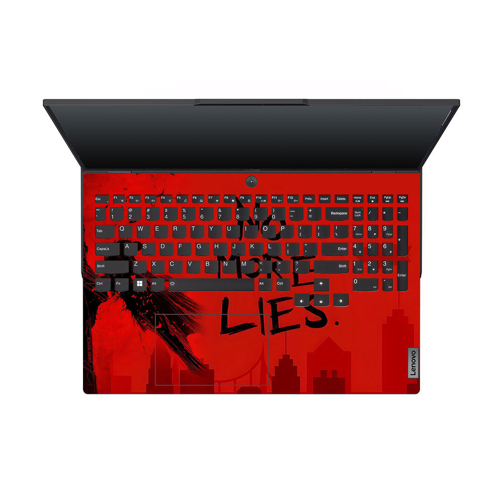 Batman No More Lies Lenovo Legion 5 Pro 16IRX8 and 16IRX9 3D Laptop Skin