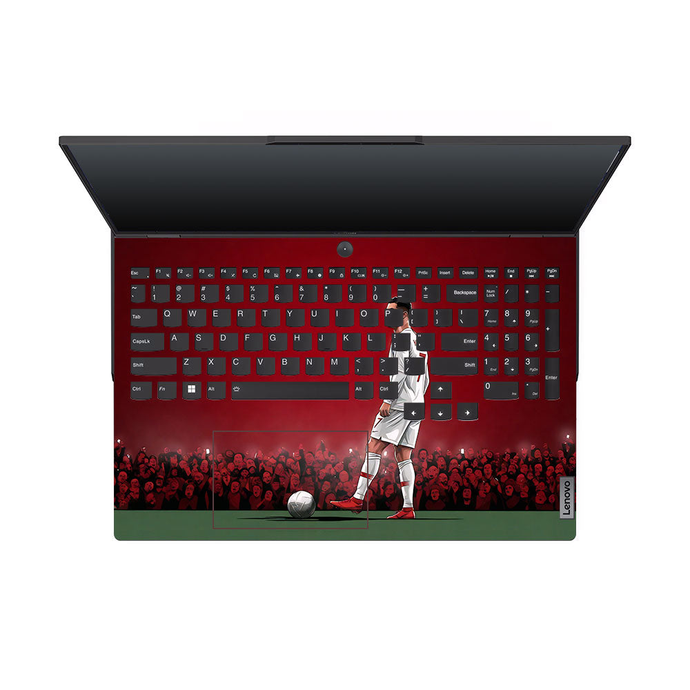 Ronaldo Cold Mode Lenovo Legion 5 Pro 16IRX8 and 16IRX9 3D Laptop Skin