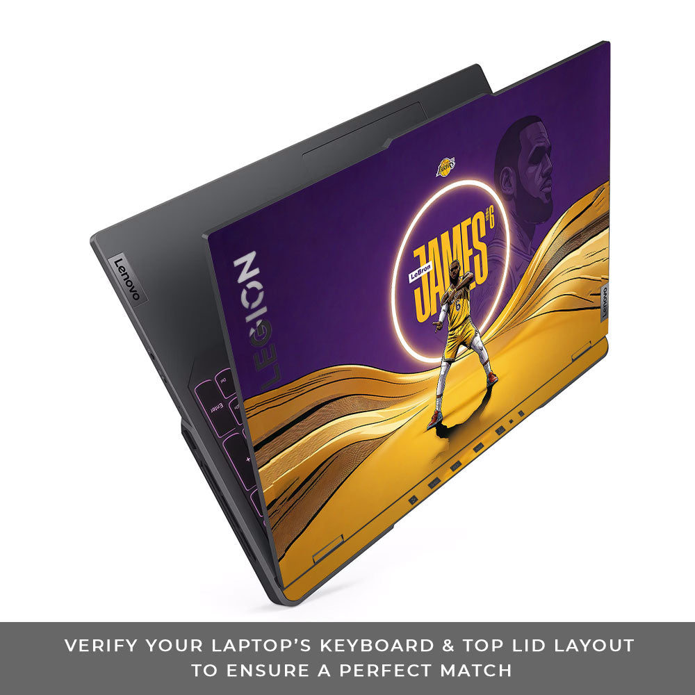LeBron Legacy Lenovo Legion 5 Pro 16IRX8 and 16IRX9 3D Laptop Skin