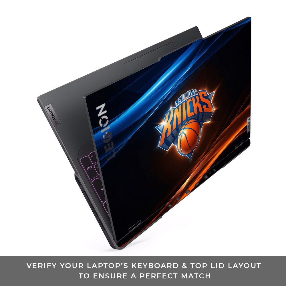Knicks Glow Lenovo Legion 5 Pro 16IRX8 and 16IRX9 3D Laptop Skin