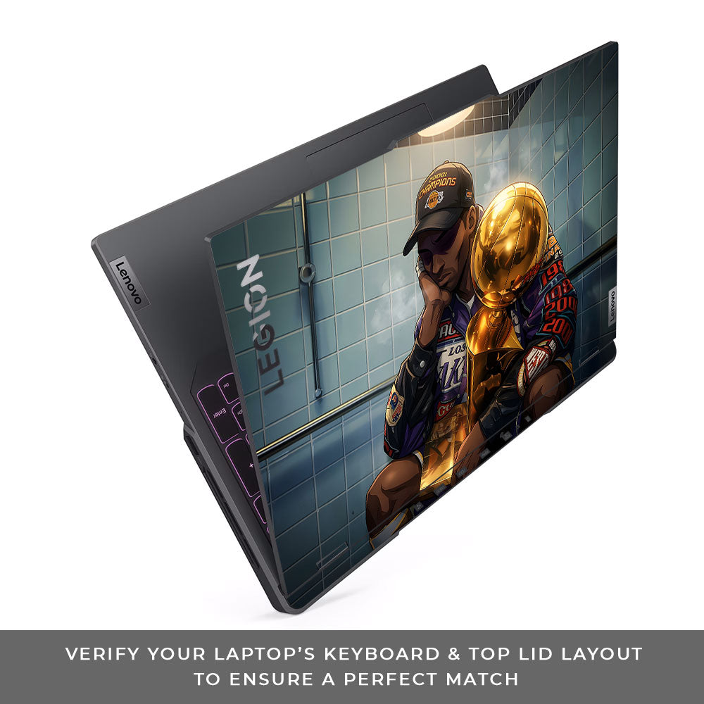 Kobe Trophy Lenovo Legion 5 Pro 16IRX8 and 16IRX9 3D Laptop Skin