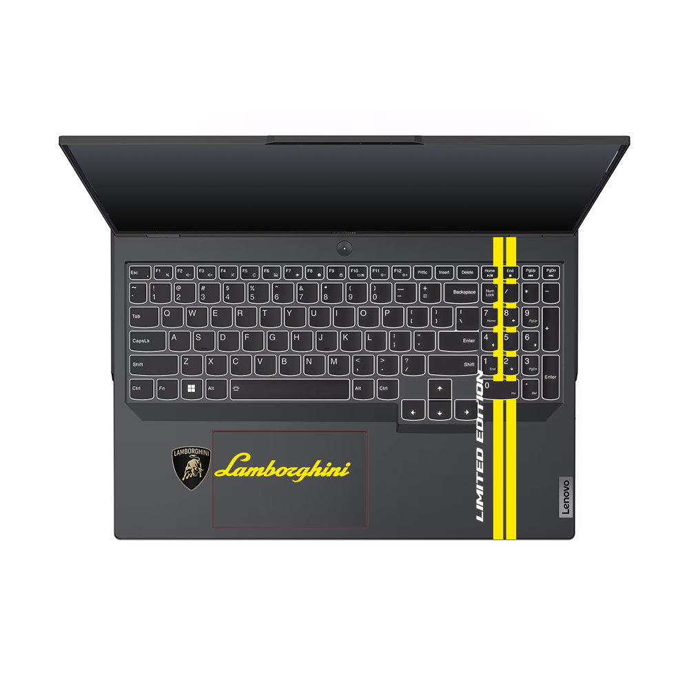Transparent Lamborghini Limited Edition Lenovo Legion 5 Pro 16IRX8 and 16IRX9 Laptop Skin