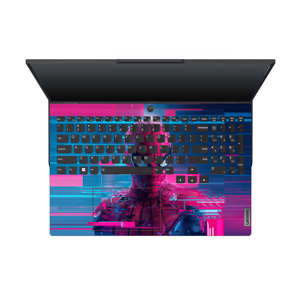 Glitch Spider Lenovo Legion 5 Pro 16IRX8 and 16IRX9 3D Laptop Skin