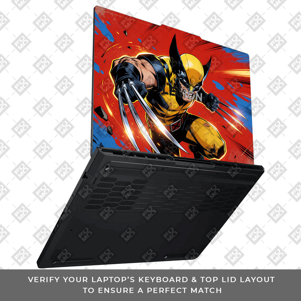 Adamantium Rage Lenovo Legion Pro 5 16ADR10 3D Laptop Skin