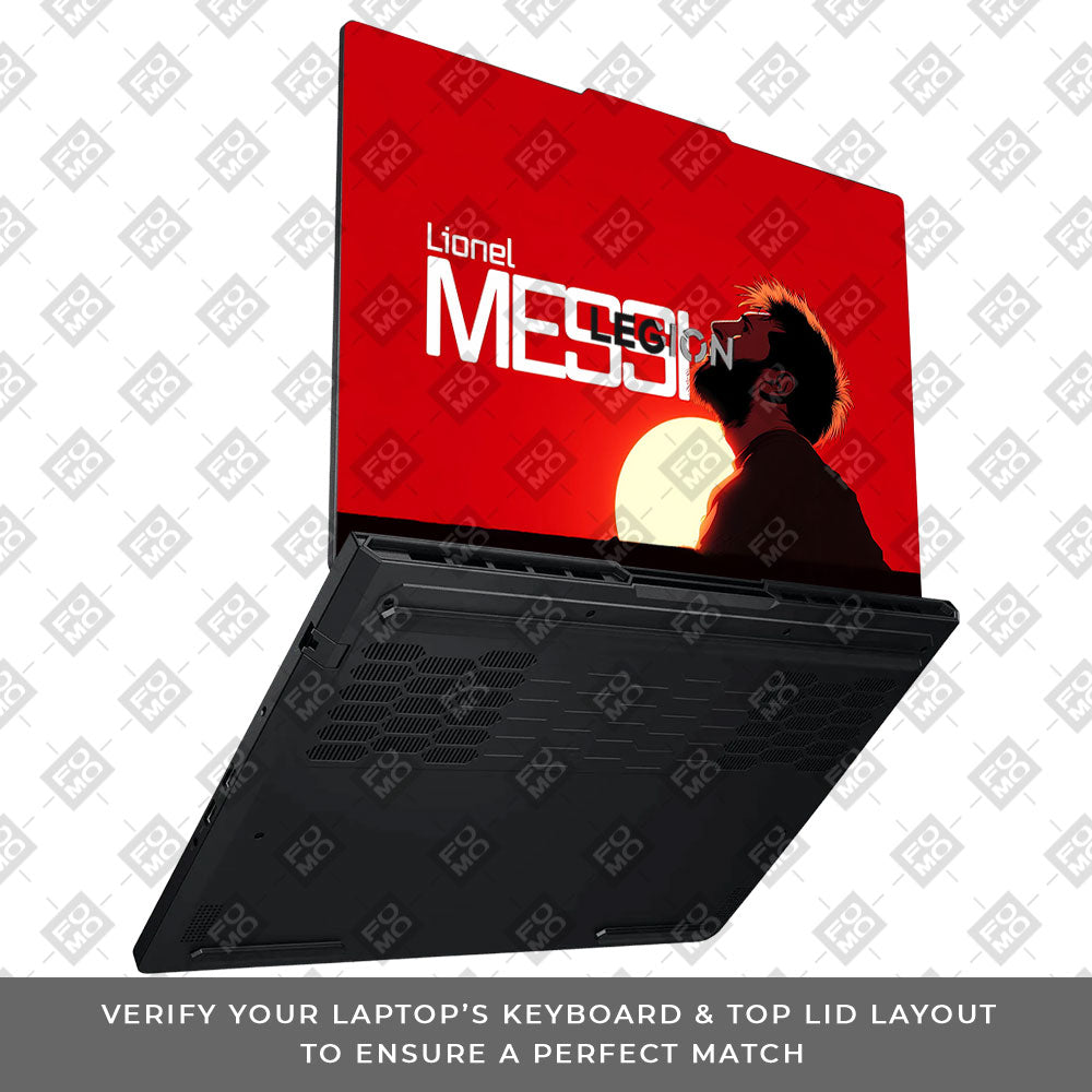 Messi Sunset Icon Lenovo Legion Pro 5 16ADR10 3D Laptop Skin