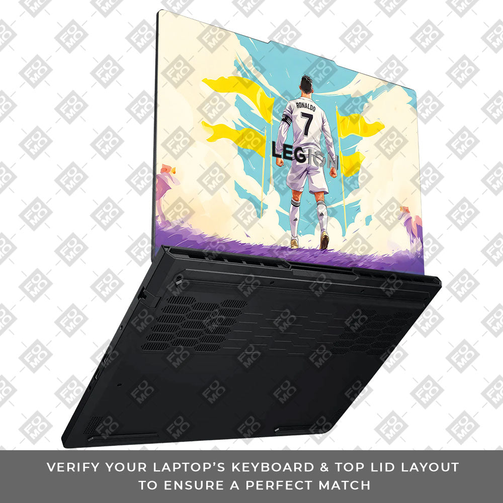 Ronaldo Final Boss Lenovo Legion Pro 5 16ADR10 3D Laptop Skin