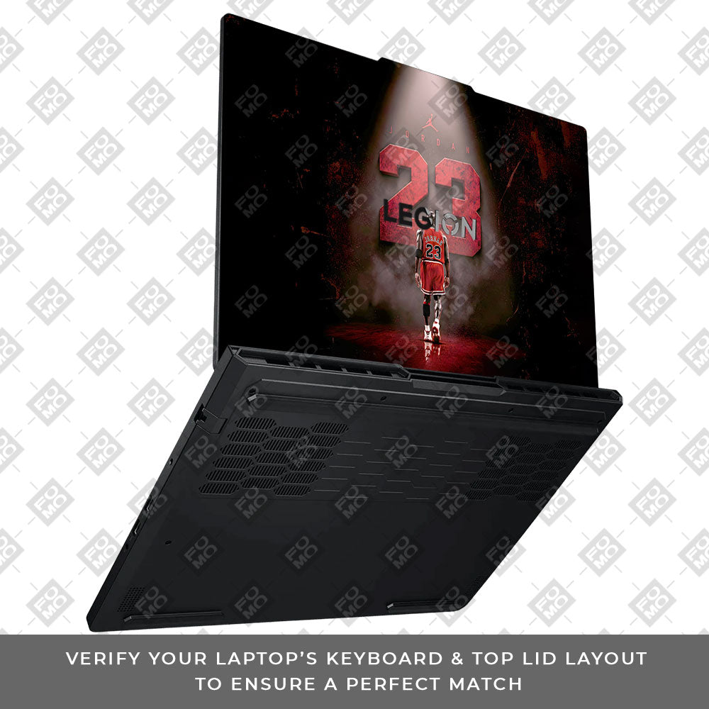 Jordan 23 Lenovo Legion Pro 5 16ADR10 3D Laptop Skin