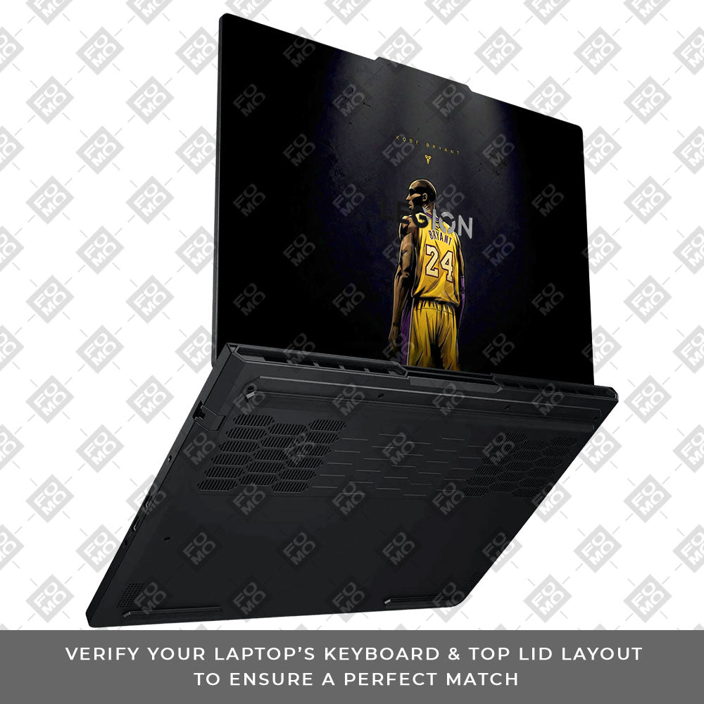 Mamba Legacy Lenovo Legion Pro 5 16ADR10 3D Laptop Skin
