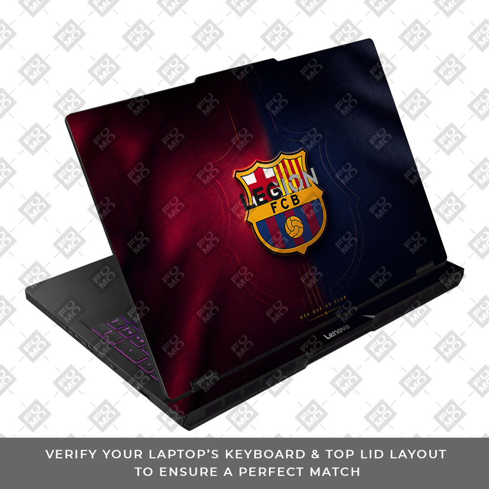 Catalan Pride Barcelona Legacy Lenovo Legion Pro 5 16AFR10 3D Laptop Skin