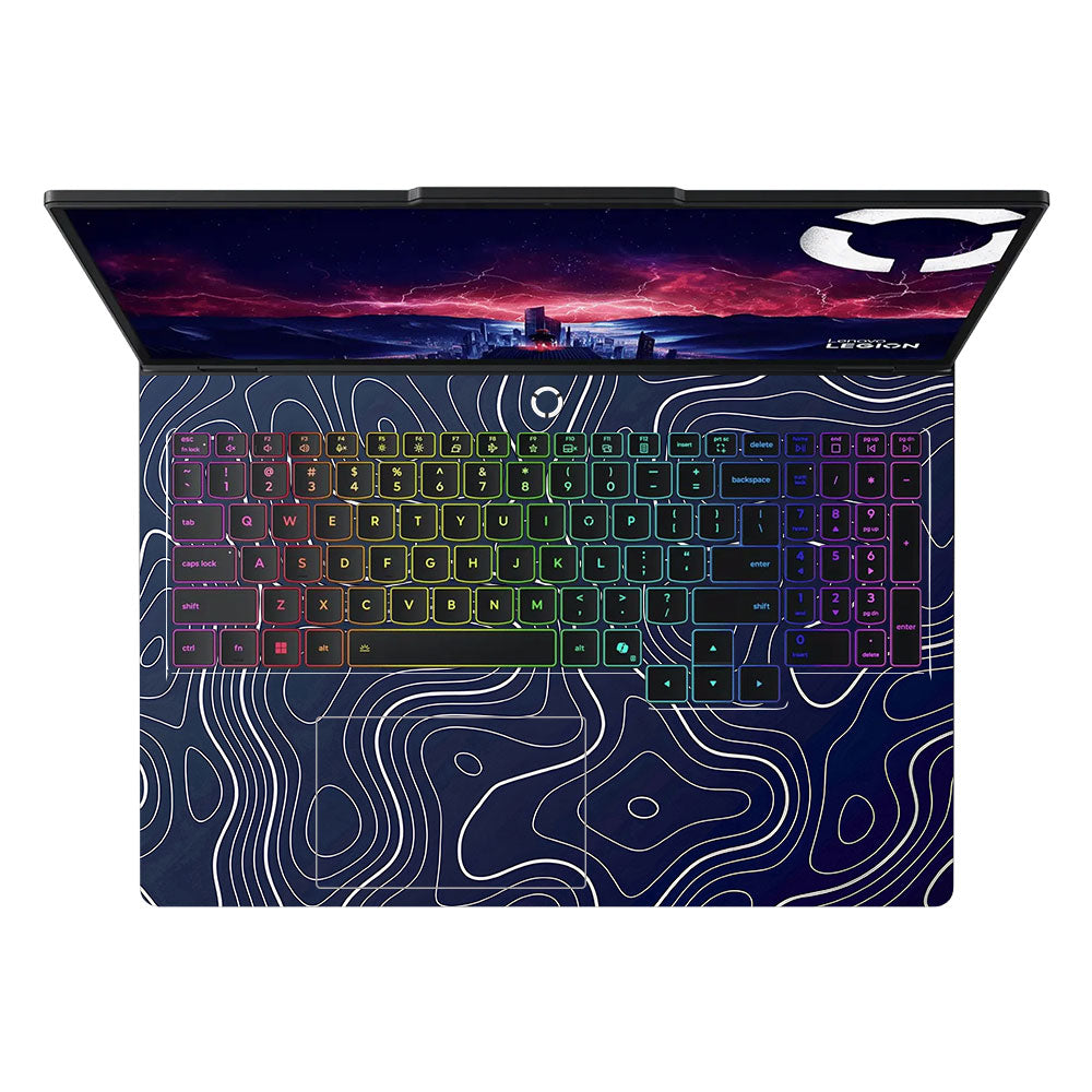 Fluid Lines Design Lenovo Legion Pro 5 16AFR10 3D Laptop Skin