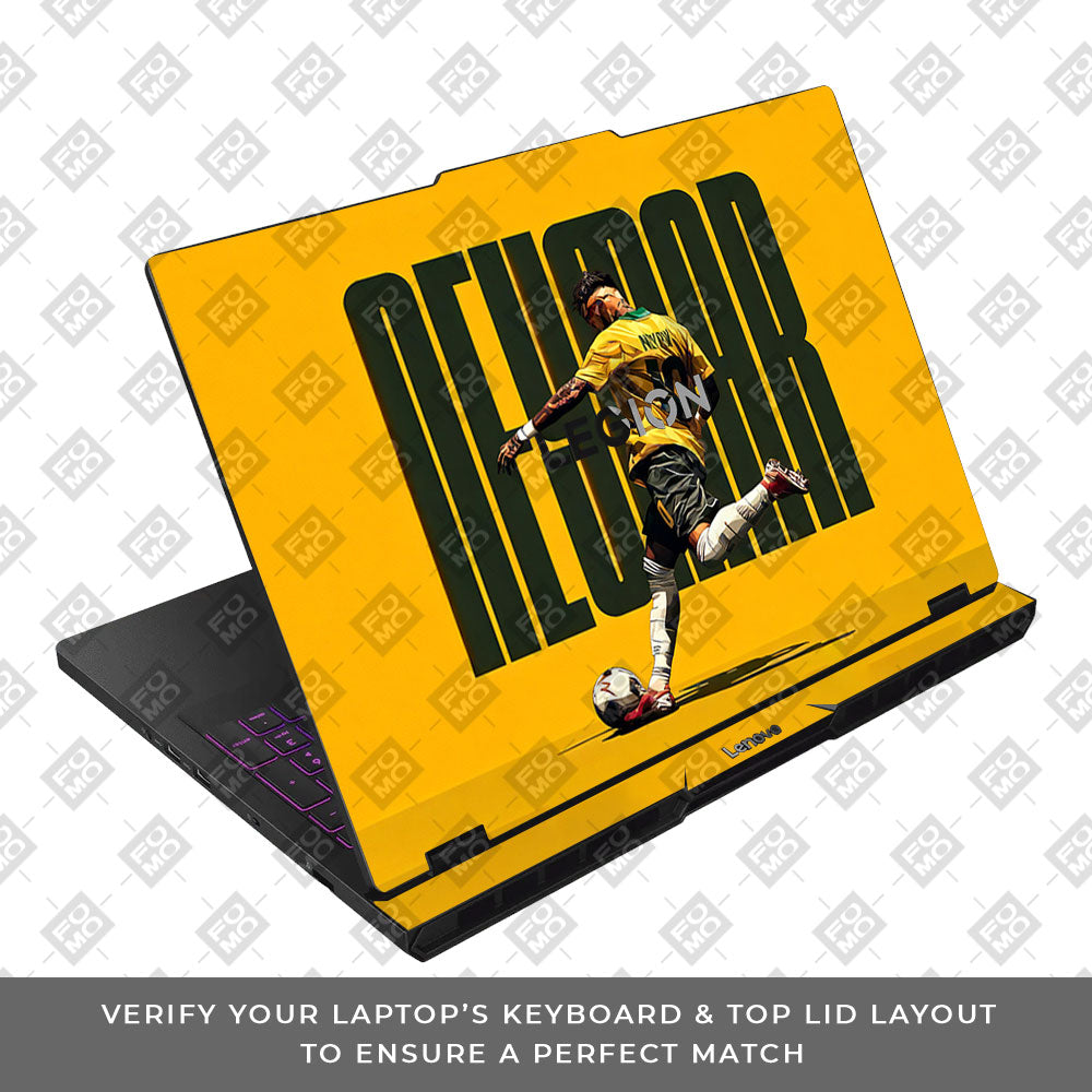 Neymar Brazil Drip Lenovo Legion Pro 5 16AFR10 3D Laptop Skin