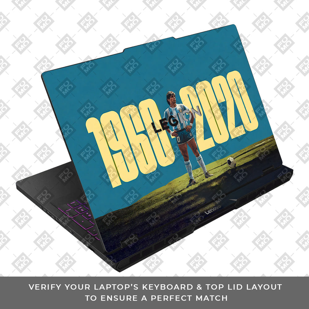 GOAT Era 1960 - 2020 Lenovo Legion Pro 5 16AFR10 3D Laptop Skin