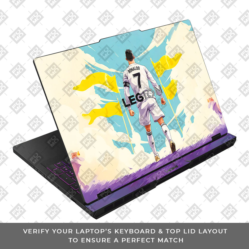 Ronaldo Final Boss Lenovo Legion Pro 5 16AFR10 3D Laptop Skin