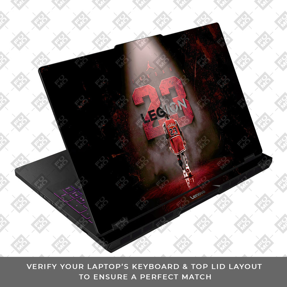 Jordan 23 Lenovo Legion Pro 5 16AFR10 3D Laptop Skin