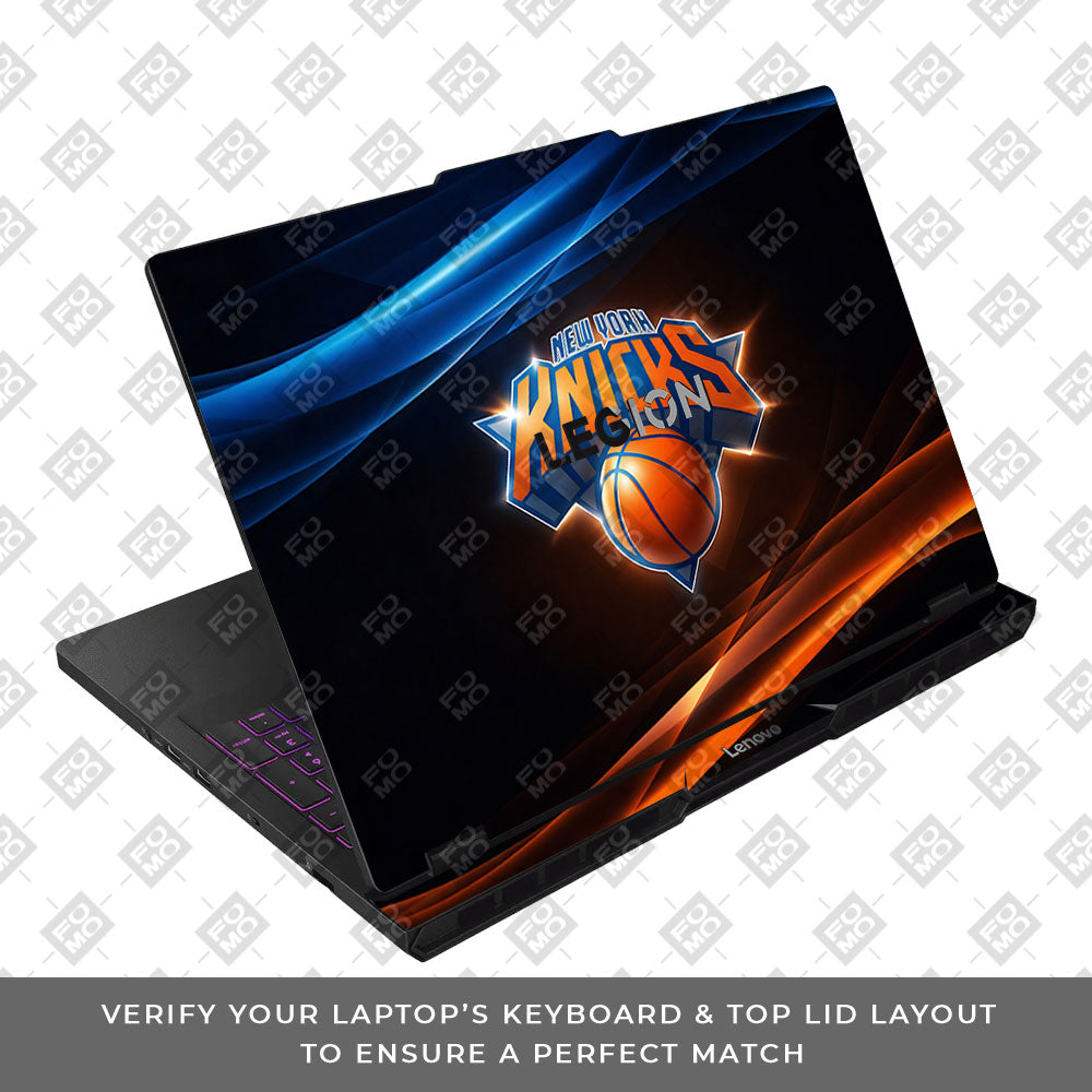 Knicks Glow Lenovo Legion Pro 5 16AFR10 3D Laptop Skin