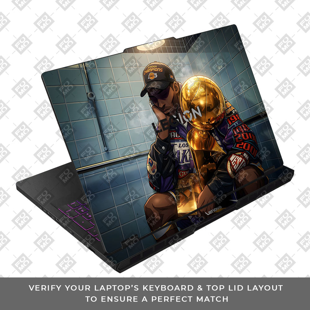 Kobe Trophy Lenovo Legion Pro 5 16AFR10 3D Laptop Skin