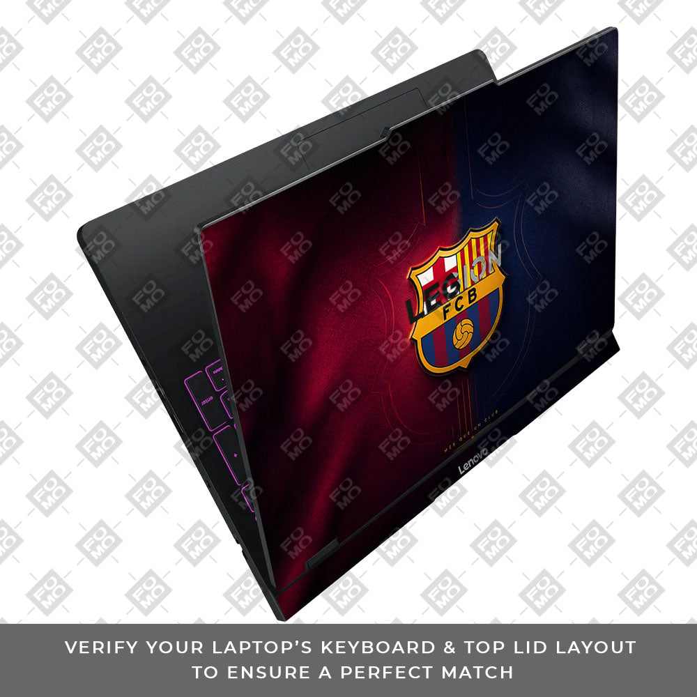 Catalan Pride Barcelona Legacy Lenovo Legion Pro 5 16IAX10 3D Laptop Skin