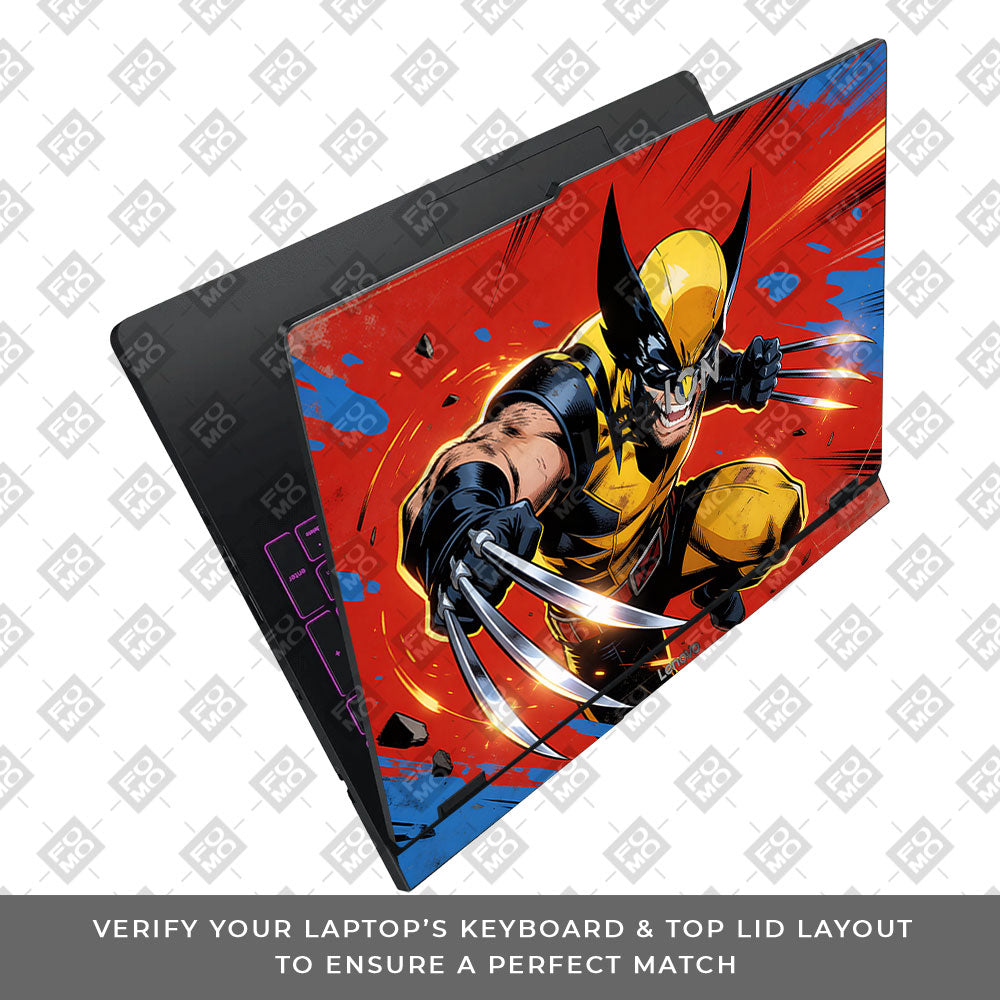 Adamantium Rage Lenovo Legion Pro 5 16IAX10 3D Laptop Skin