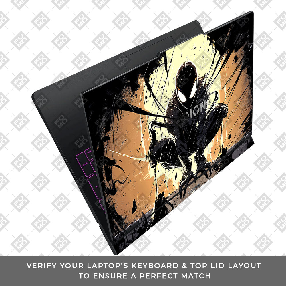 Shadow Spiderman Lenovo Legion Pro 5 16IAX10 3D Laptop Skin