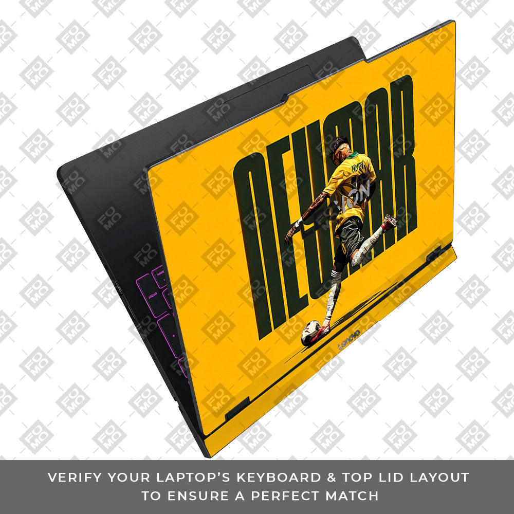 Neymar Brazil Drip Lenovo Legion Pro 5 16IAX10 3D Laptop Skin