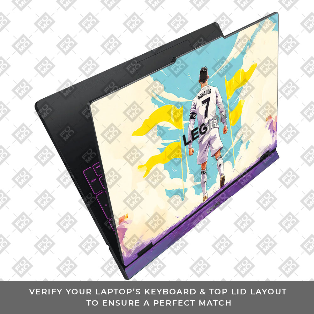 Ronaldo Final Boss Lenovo Legion Pro 5 16IAX10 3D Laptop Skin
