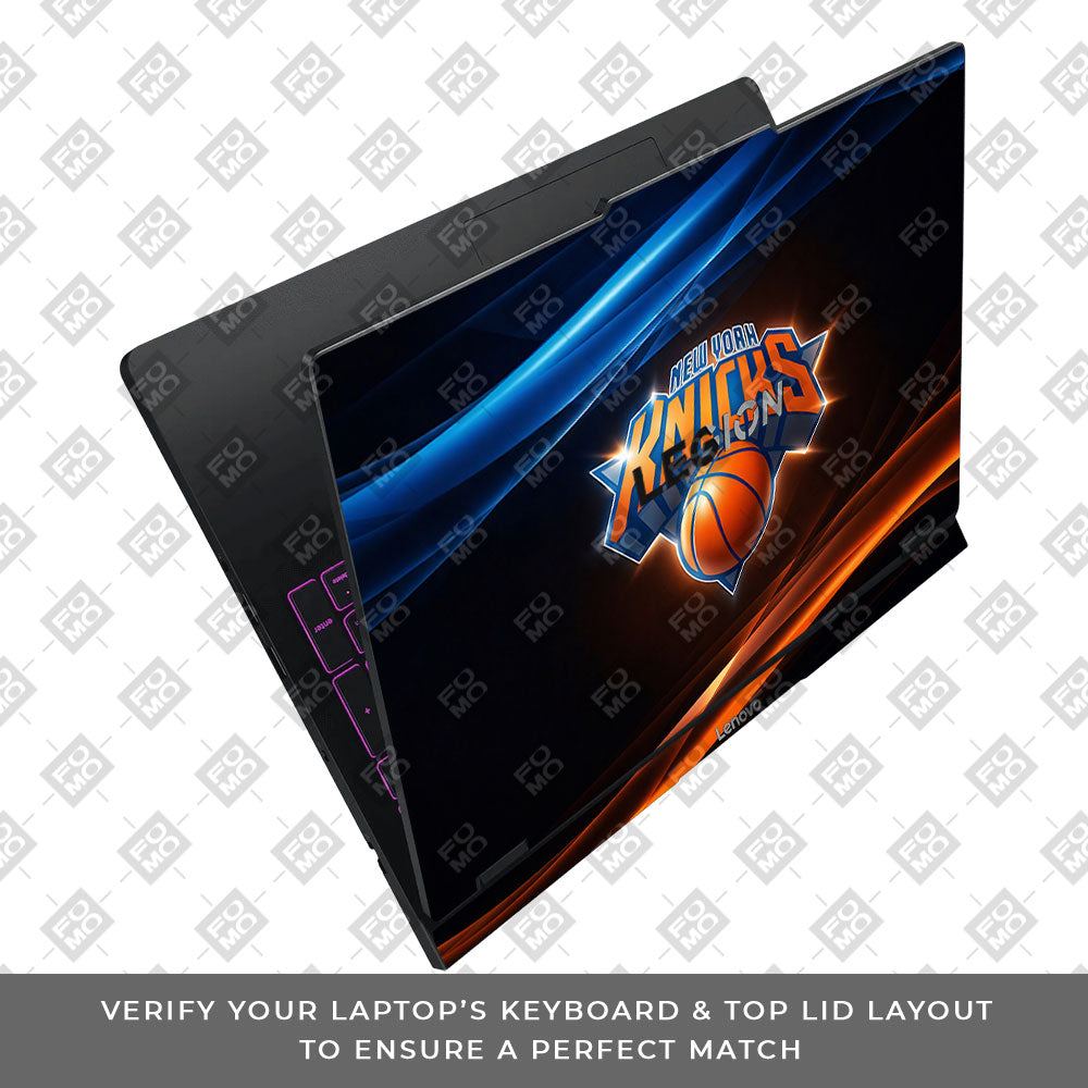 Knicks Glow Lenovo Legion Pro 5 16IAX10 3D Laptop Skin