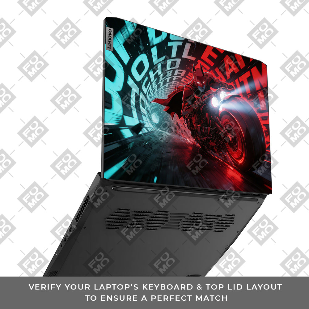 Dark Knight Overdrive Lenovo IdeaPad Gaming 3 15ACH6 and 15IHU6 Laptop Skin