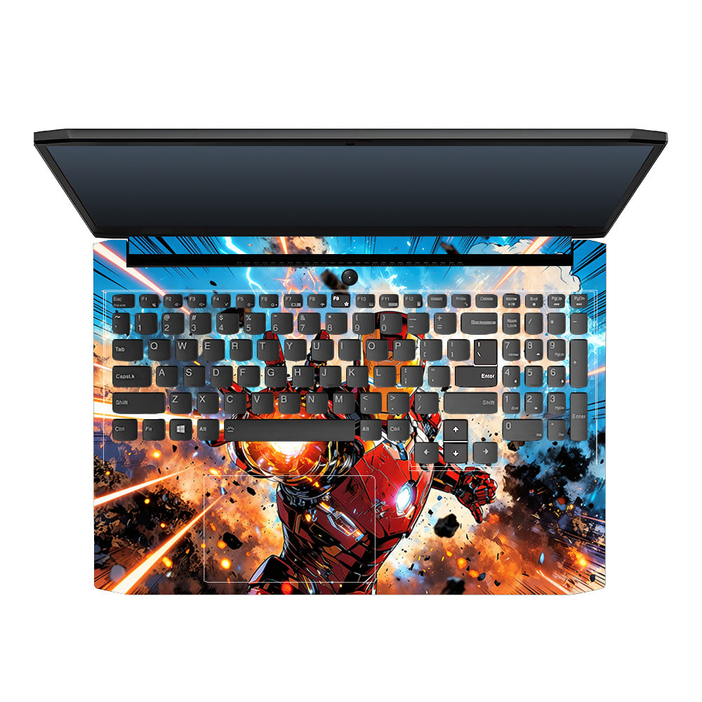 Iron Impact The Arc Reactor Lenovo IdeaPad Gaming 3 15ACH6 and 15IHU6 Laptop Skin