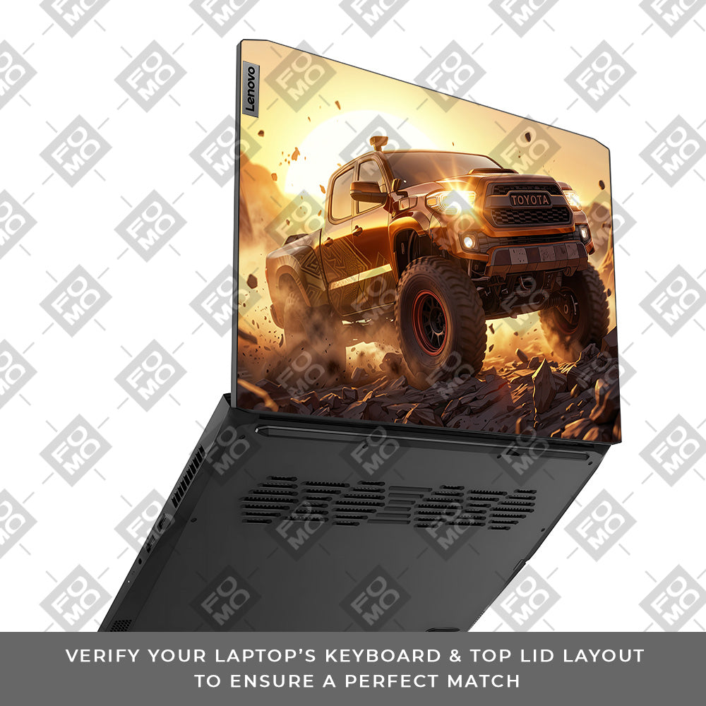 Toyota Off Road Beast Lenovo IdeaPad Gaming 3 15ACH6 and 15IHU6 Laptop Skin