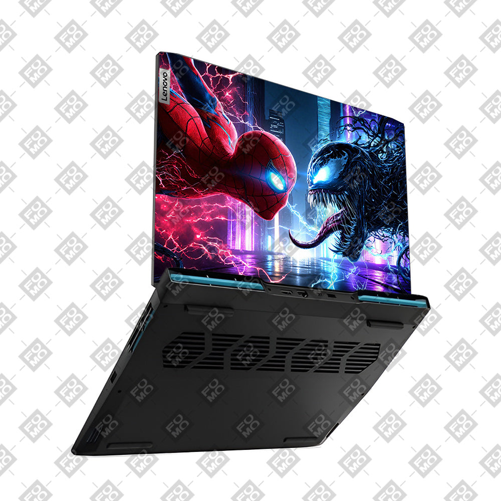 Spiderman vs Venom Showdown Lenovo IdeaPad Gaming 3 15ARH7 and 15IAH7 Laptop Skin