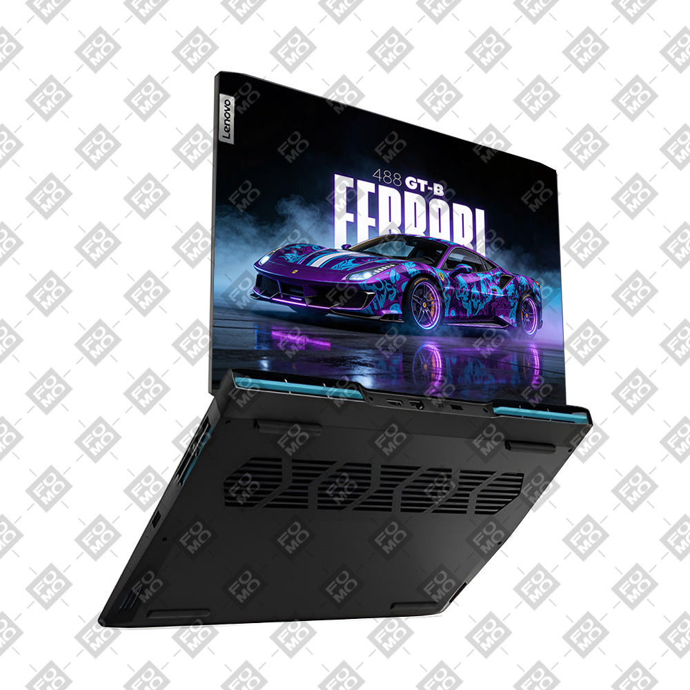 Psycho Drive Ferrari 488 Lenovo IdeaPad Gaming 3 15ARH7 and 15IAH7  Laptop Skin