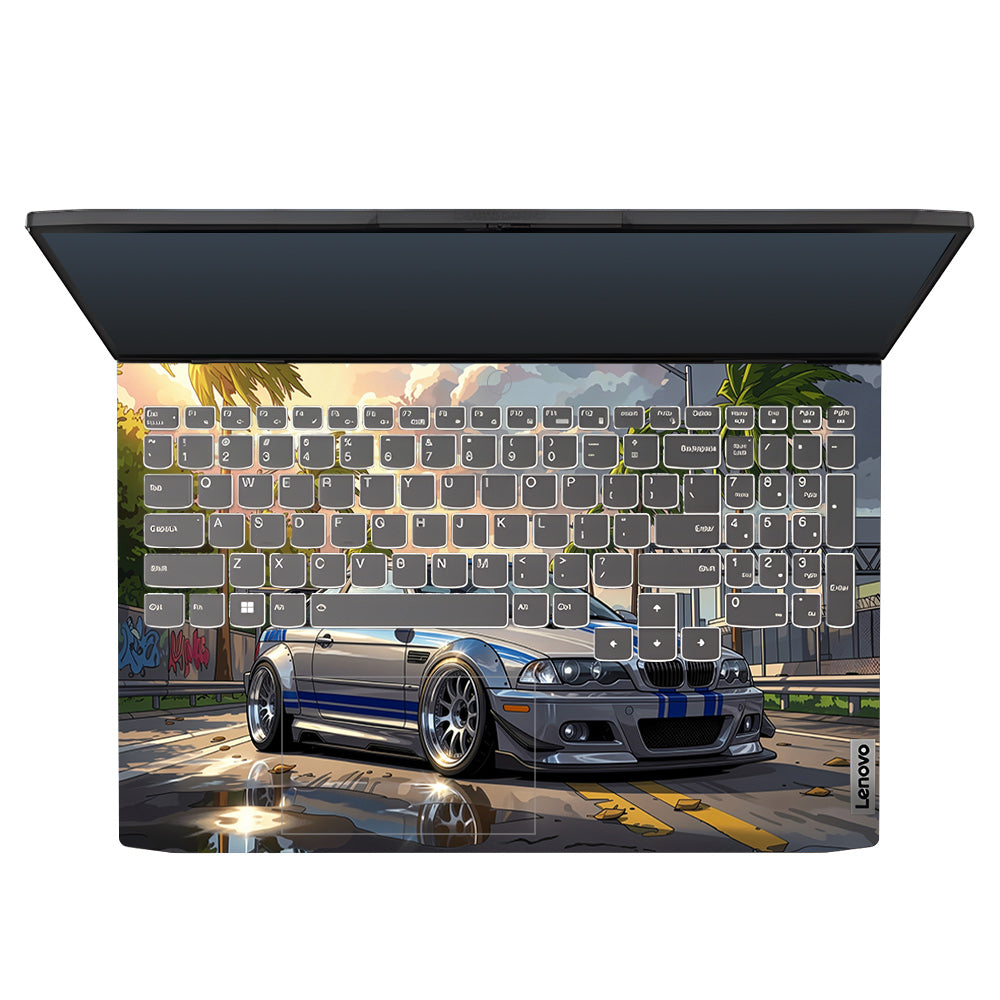 Street Icon BMW E46 Drift Legend Lenovo IdeaPad Gaming 3 15ARH7 and 15IAH7  Laptop Skin