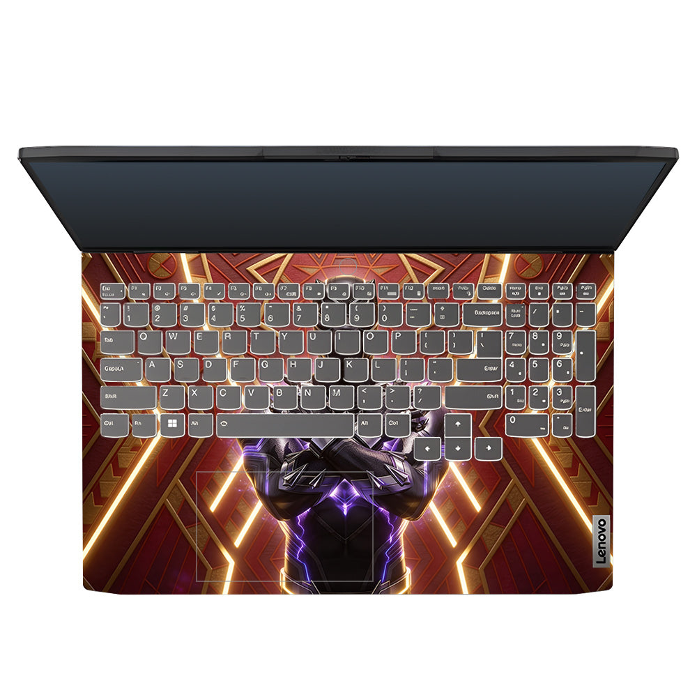Wakanda Royal Power Lenovo IdeaPad Gaming 3 15ARH7 and 15IAH7 Laptop Skin