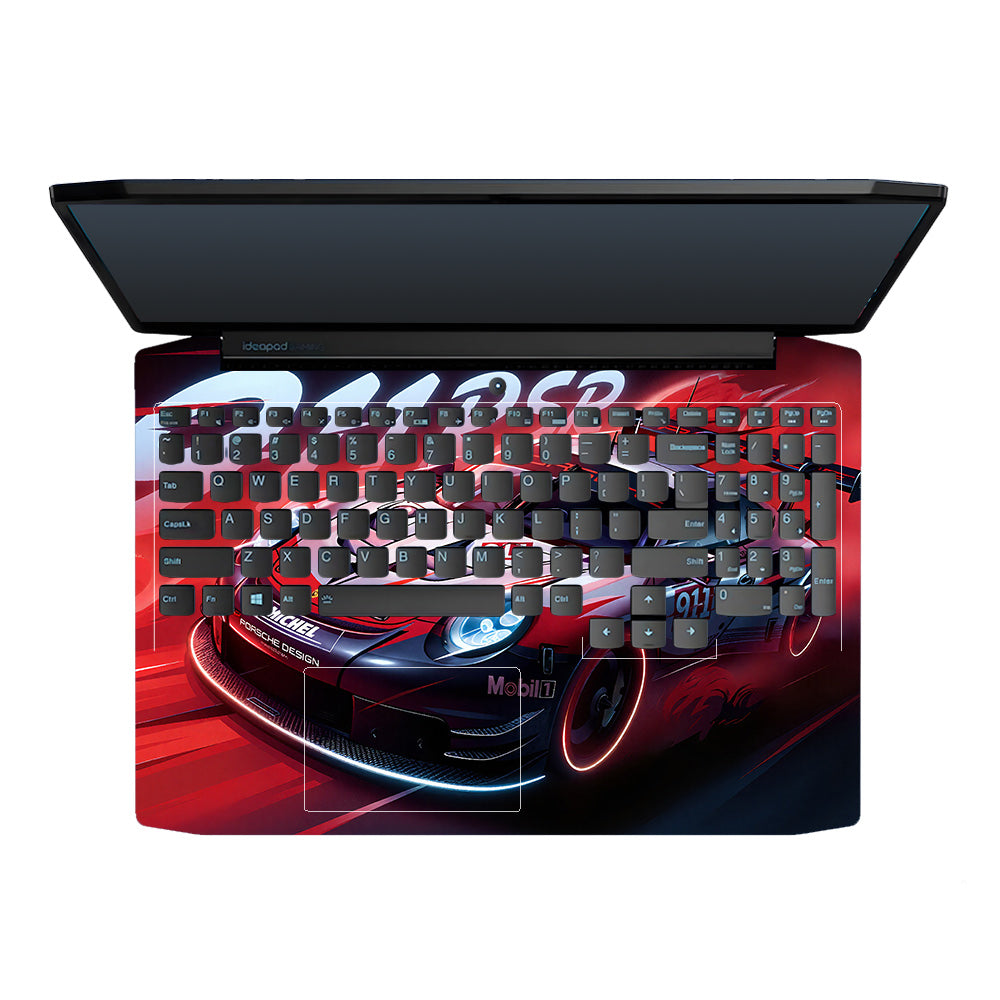 Porsche 911 RSR Lenovo IdeaPad Gaming 3 15ARH05 and 15IMH05 Laptop Skin