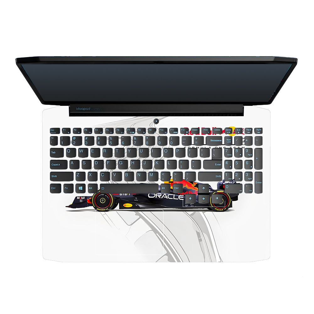 Red Bull Racing in Action Lenovo IdeaPad Gaming 3 15ARH05 and 15IMH05 Laptop Skin