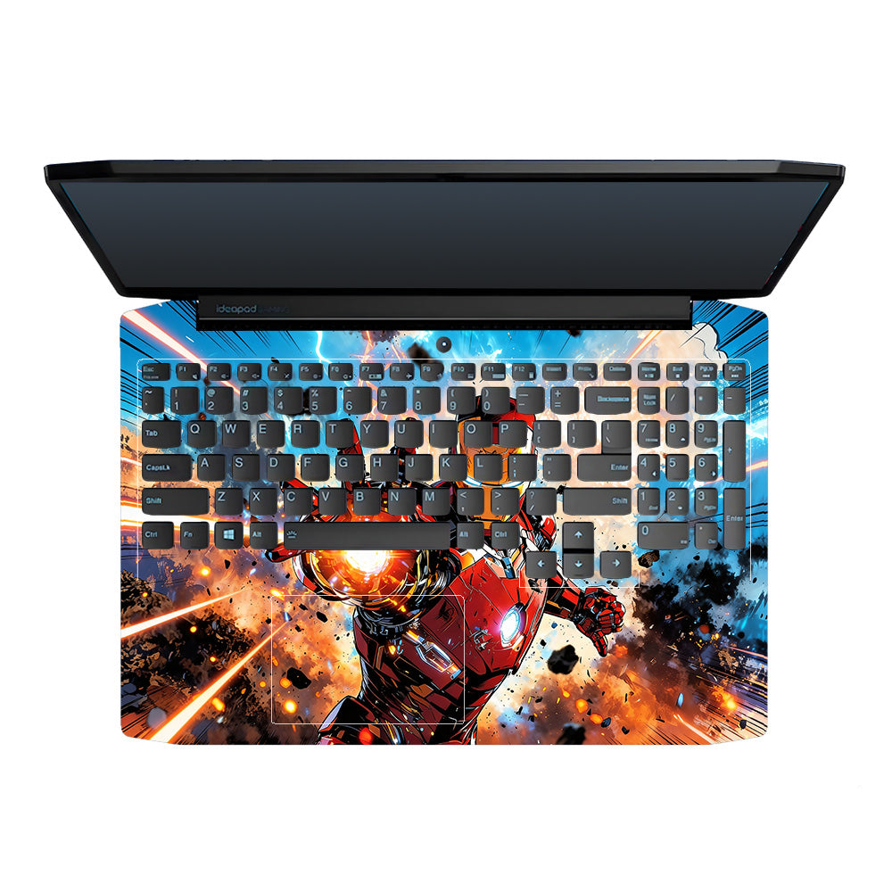 Iron Impact The Arc Reactor Lenovo IdeaPad Gaming 3 15ARH05 and 15IMH05 Laptop Skin