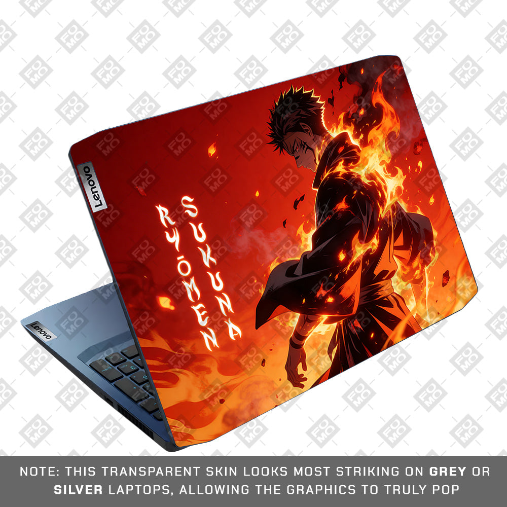 Ryomen Sukuna Lord of Curses Lenovo IdeaPad Gaming 3 15ARH05 and 15IMH05 Laptop Skin