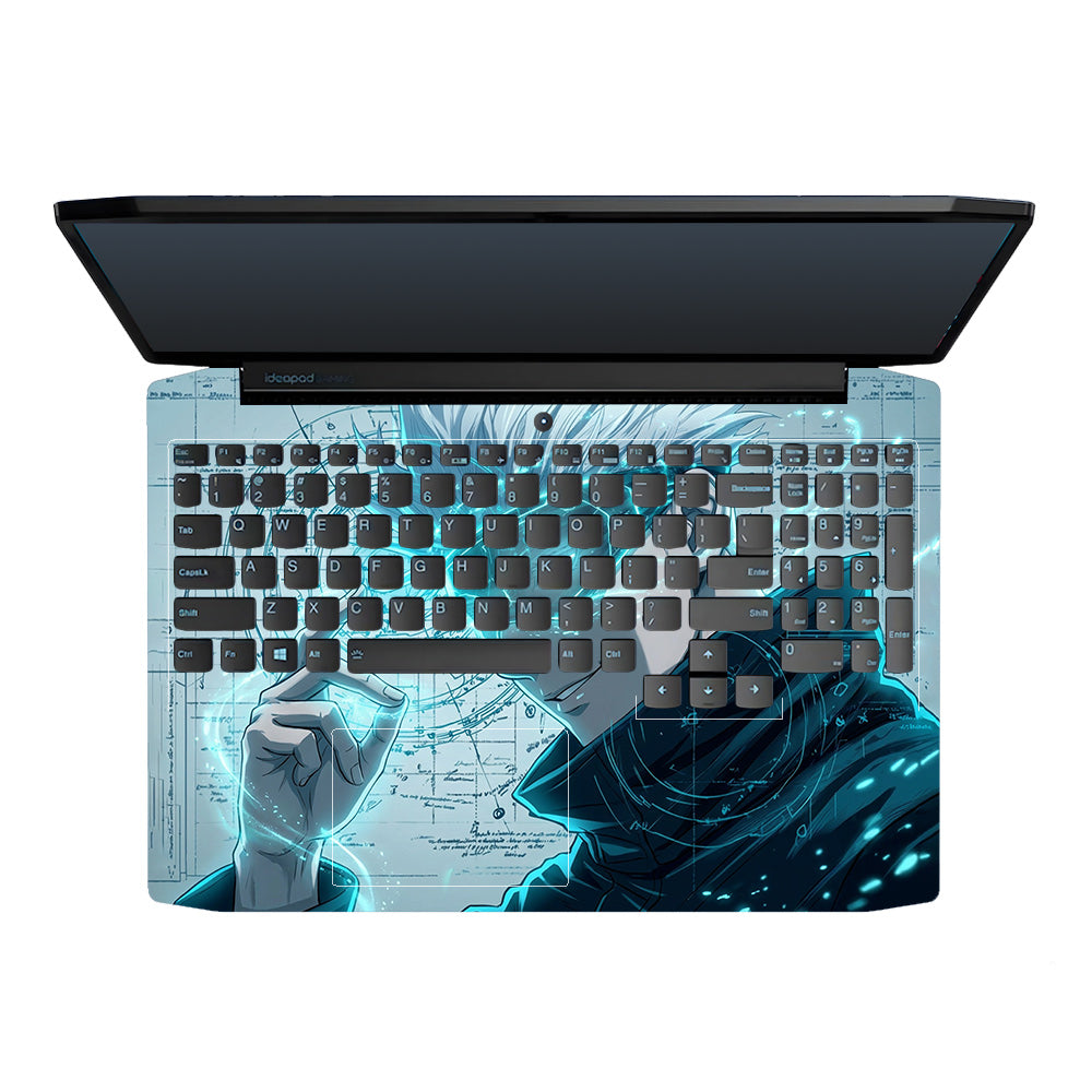 Gojo Satoru Power Lenovo IdeaPad Gaming 3 15ARH05 and 15IMH05 Laptop Skin