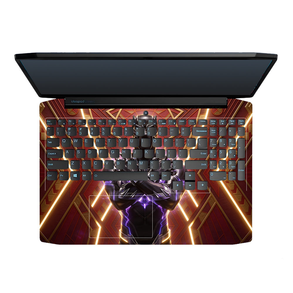 Wakanda Royal Power Lenovo IdeaPad Gaming 3 15ARH05 and 15IMH05 Laptop Skin