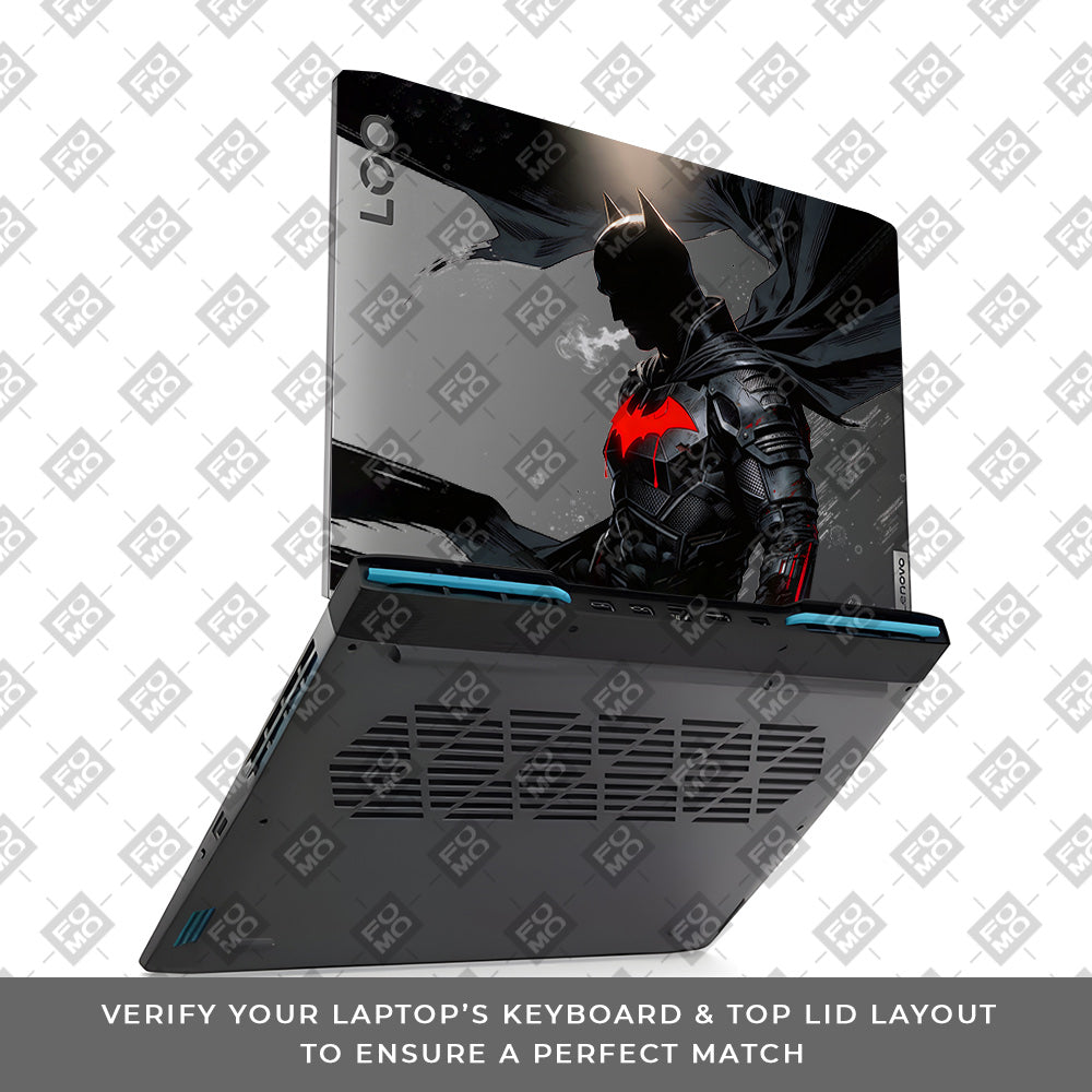 Transparent Dark Knight Lenovo LOQ 2023 15IRH8, 15APH8 Laptop Skin