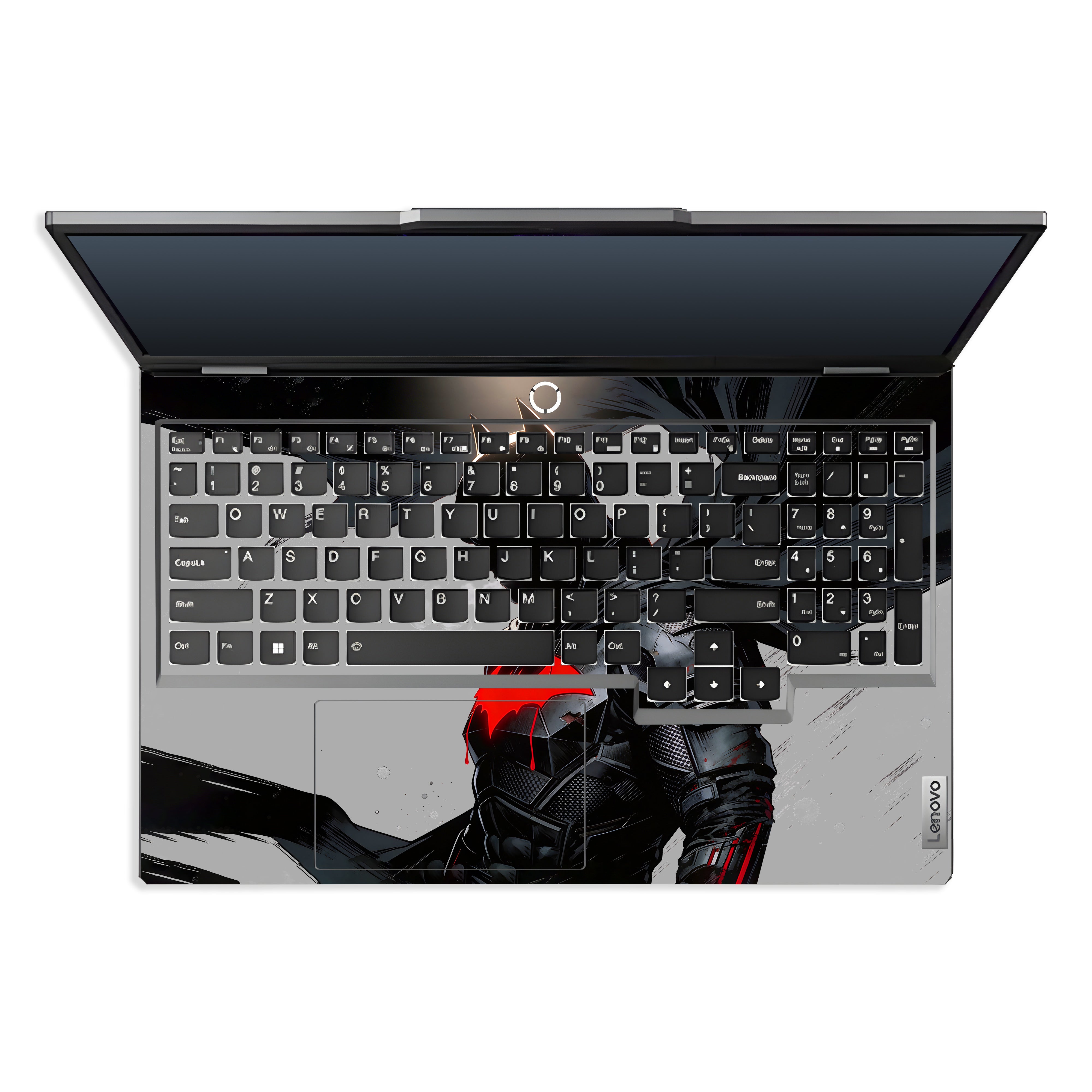 Transparent Dark Knight Lenovo LOQ 2024, 2025 Laptop Skin