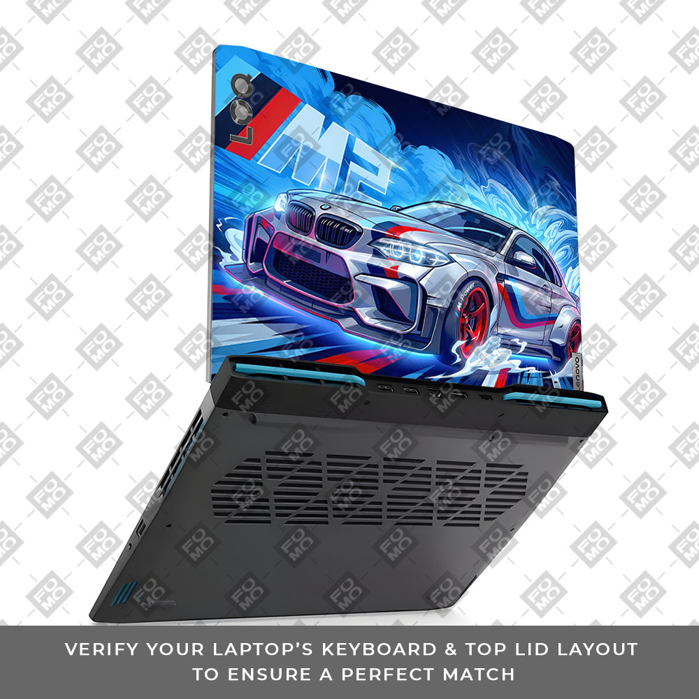 BMW M Performance Lenovo LOQ 2023 15IRH8, 15APH8  Laptop Skin
